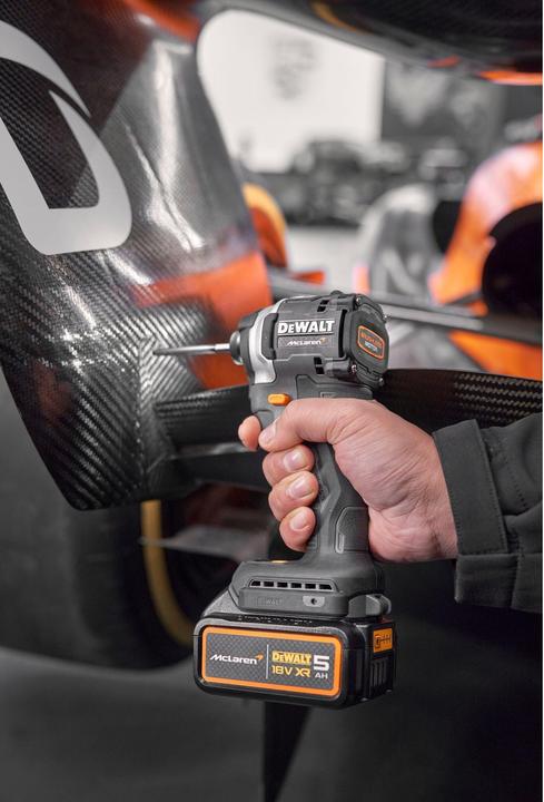 Actual product image DeWalt DCF85MP2T McLaren F1 Team 18V XR impact wrench - 2 x 5Ah
