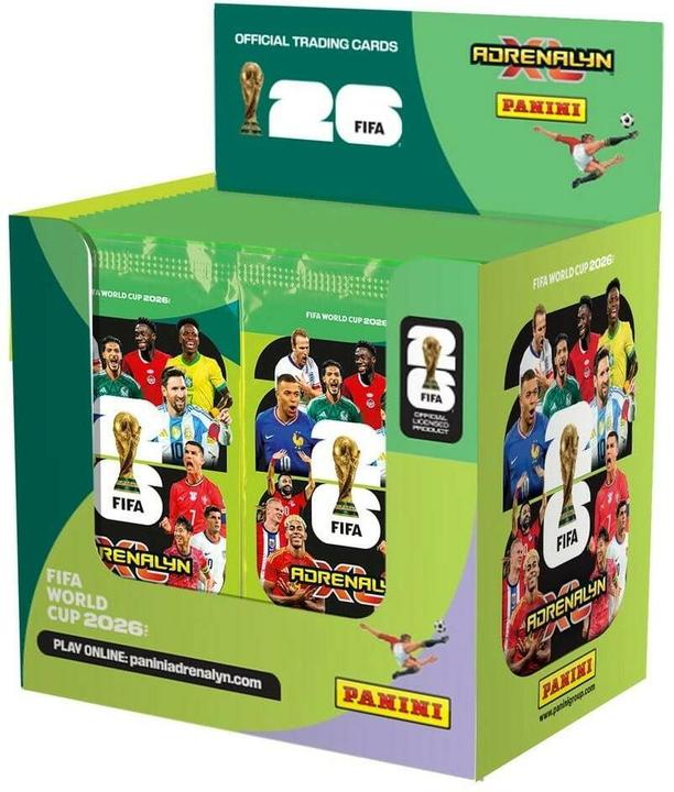 Panini FIFA World Cup 2026 cartes à collectionner présentoir Flow Pack Box (50) (English, Booster display)