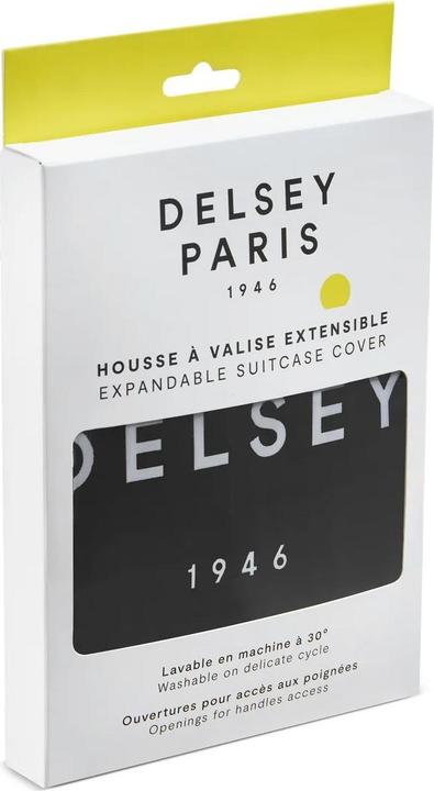 Immagine prodotto Delsey Medium suitcase cover, black (Guaina protettiva)