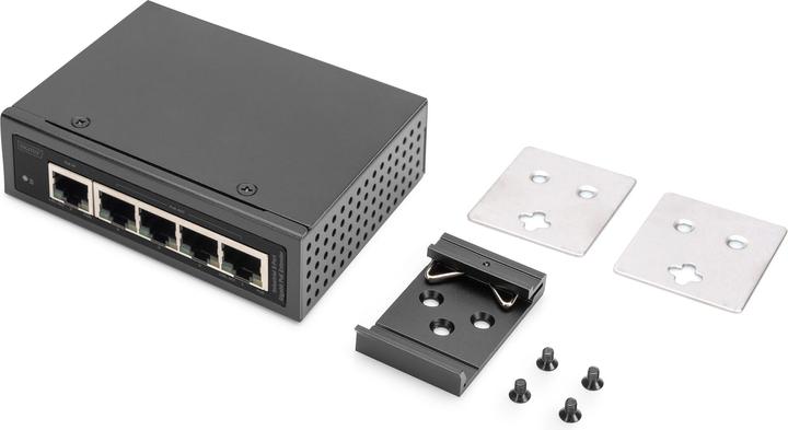 Immagine prodotto Digitus Extender industriale 5 porte Gigabit PoE (5 porte)