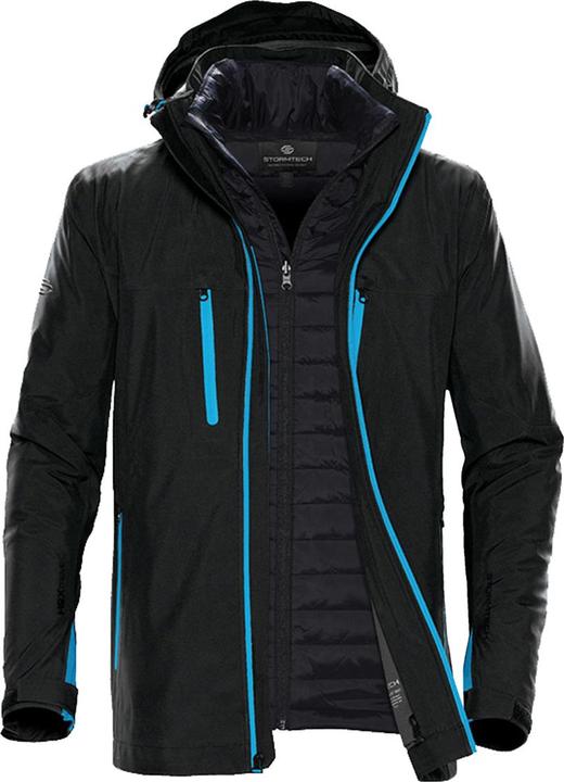 Schwarz, Neonblau