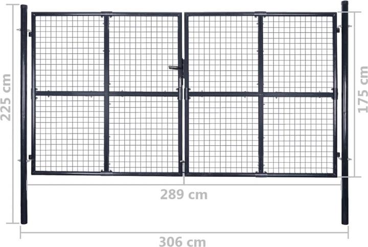 Produktbild vidaXL Gartentor