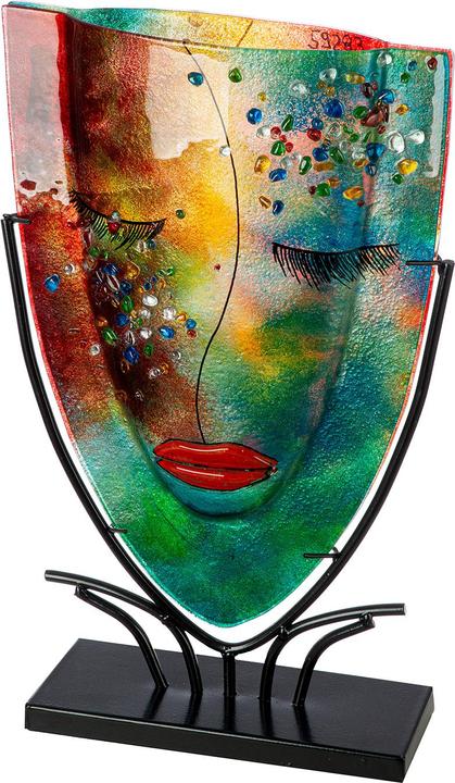 Casablanca by Gilde Gesichtsvase oval Violet (1 x)