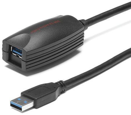 Produktbild Tesca CORDON MOULE USB-A 3.0 AMPLIFIE MALE / USB-A FEMELLE de 5 M (5 m, USB 3.0)