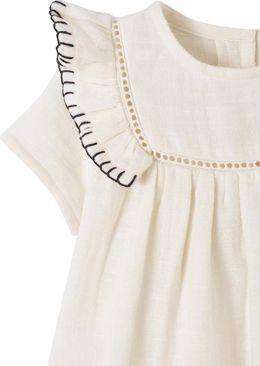 Image du produit Vertbaudet Baby Kleid aus Musselin (68)