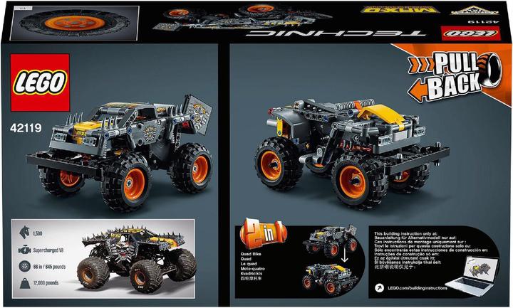 Produktbild LEGO Monster Jam Max-D (42119, LEGO Technic)