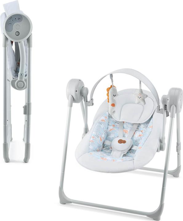 KinderKraft bouncer SWINGEE grey