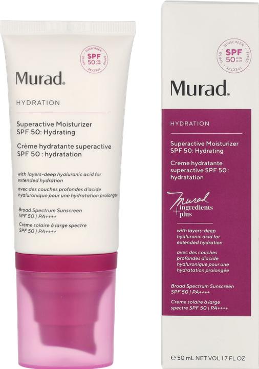 Actual product image Murad Superactive (Sun cream face, SPF 50, 50 ml)