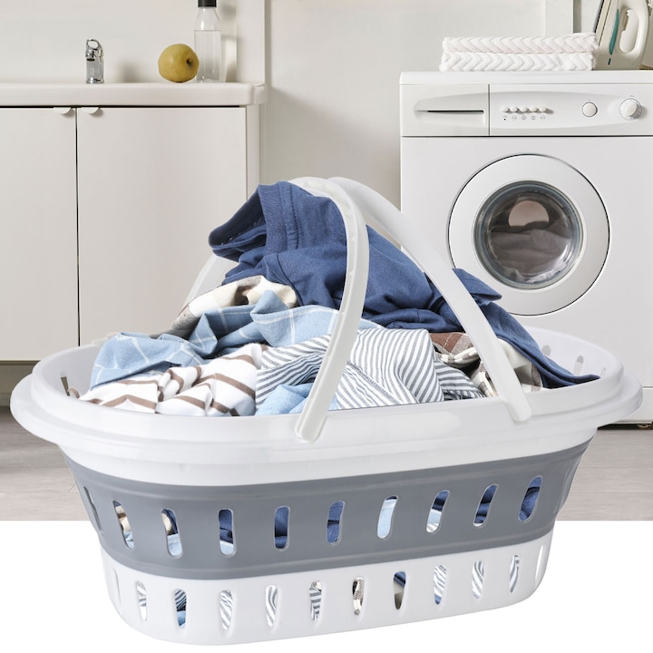 Actual product image Casativo Laundry basket foldable with handles