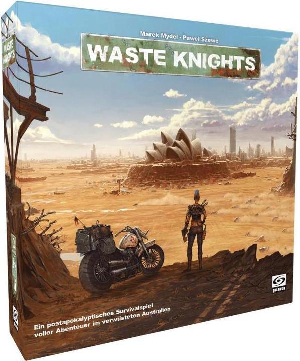 GA004 - Waste Knights - Das Brettspiel, für 1-4 Spieler, ab 14 Jahren (DE-Ausgabe) (Deutsch, 1 - 4 Spieler)