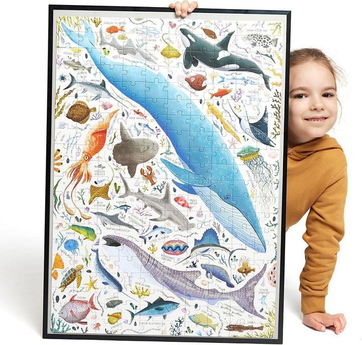 Produktbild Czuczu Fische und Wassertiere Puzzle 200 Teile (200 Teile)