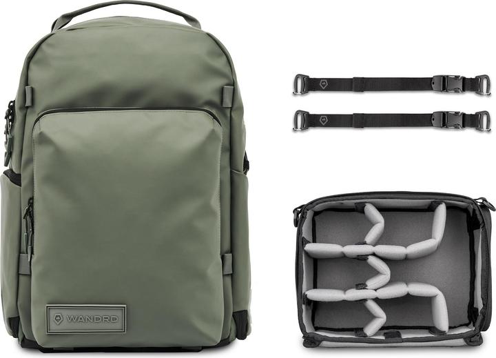 Wandrd PRVKE 21 Pocket Photo Bundle Wasatch Green (Camera backpack, 21 l)