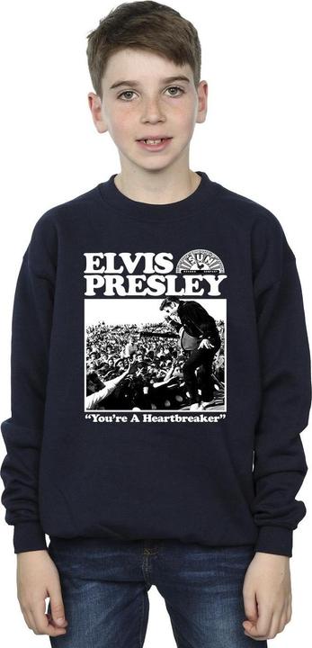 Immagine prodotto Elvis A Heartbreaker Felpa Ragazzi (104)