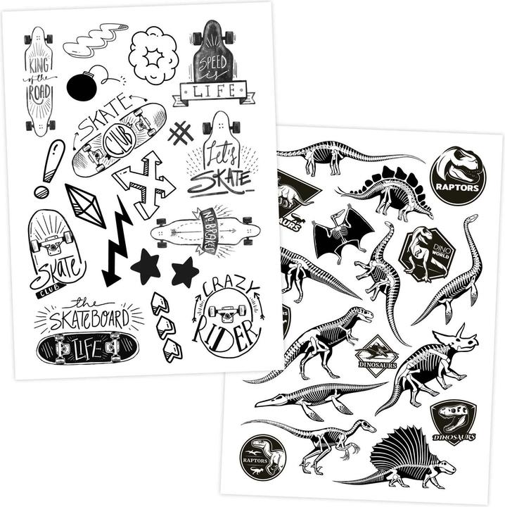 Immagine prodotto Papierdrachen 100 tatuaggi per bambini