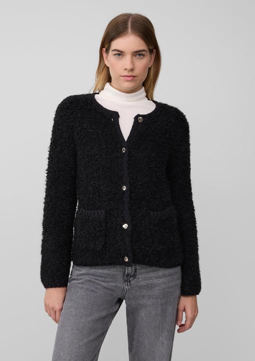 Produktbild s.Oliver Strickjacke Strickjacke im Relaxed Fit aus Alpakamix (44)