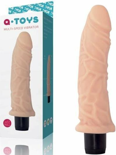 Actual product image Toyfa A-TOYS, Realistischer Multi-Speed-Vibrator,, TPE, Vibrationsmodi, 16,5 cm
