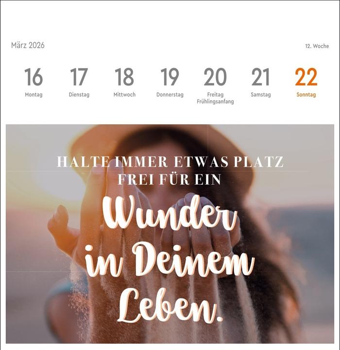 Produktbild Visual Statements Premium-Postkartenkalender 2026 (16.5 x 17.7 cm)
