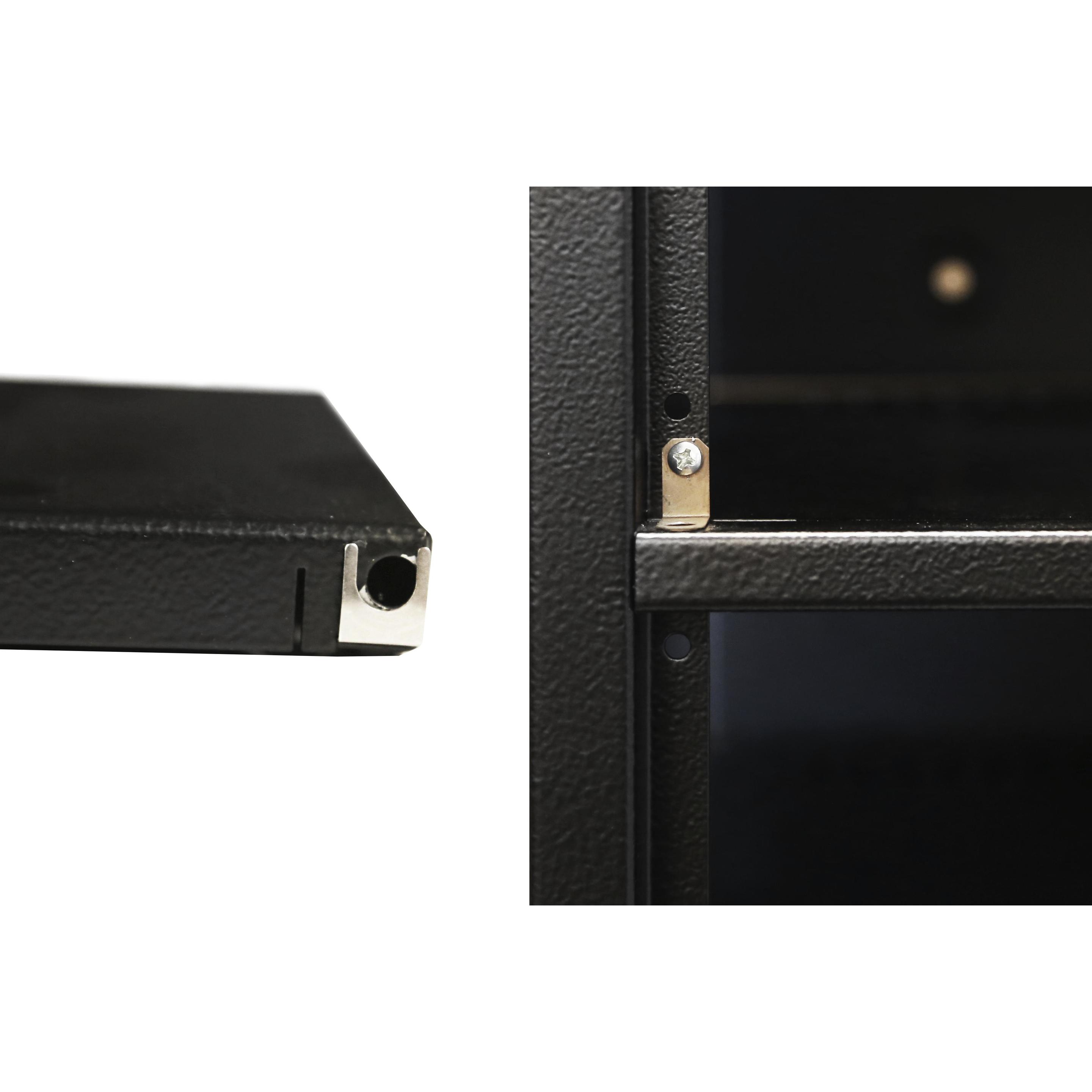 Leba, Fahrzeug Navigation Zubehör, NoteLocker 10 (Schuko plug) Schrank zur Verwaltung tragbarer Geräte Schwarz