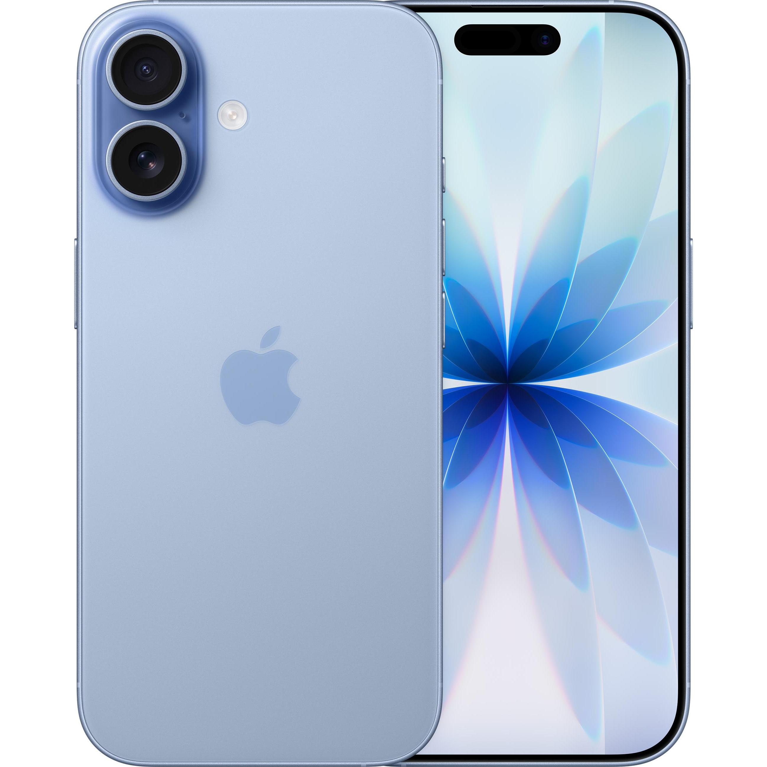 Apple iPhone 17 (512 GB, Blu Nebbia, 6.30", Doppia SIM, 5G), Smartphone, Blu