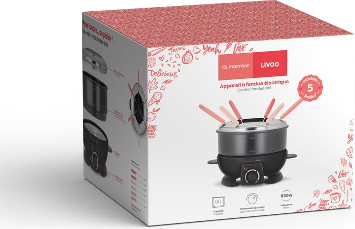 Image du produit Livoo Appareil à fondue électrique - x Marmiton
