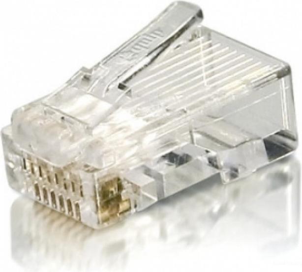 Actual product image equip Connector UTP 100 STK (Network cable plug)