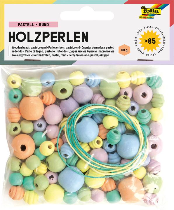 Folia Wooden beads