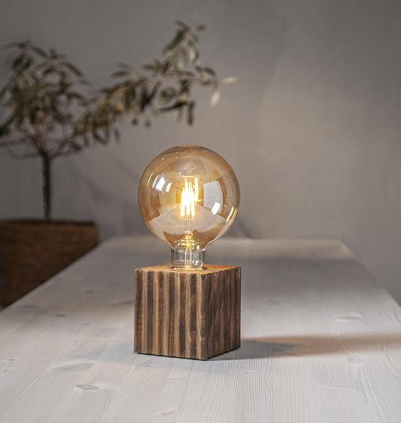 Actual product image Star Trading LED Bulb E27 G125 Plain Amber (E27, 80 lm, 1x)