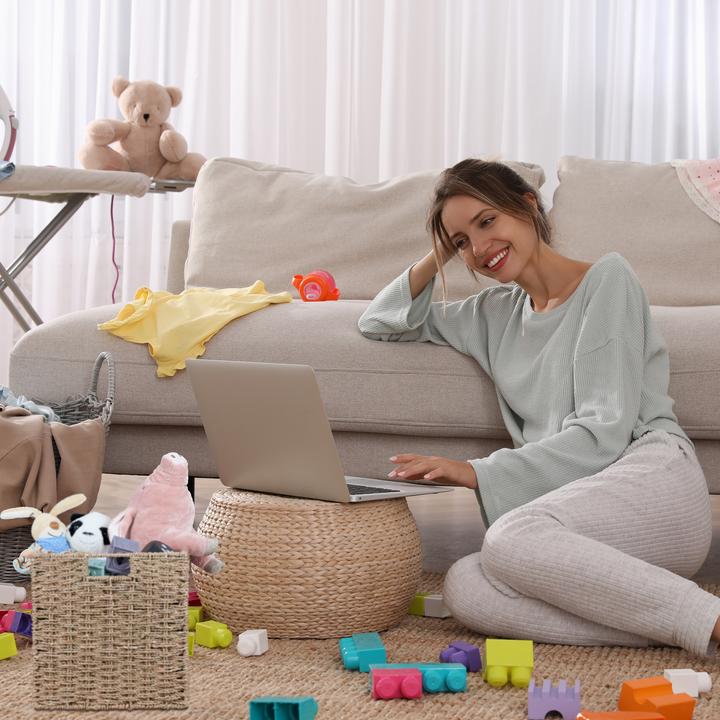 Actual product image Relaxdays Storage basket (1 x, 30 x 30 x 30 cm)