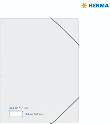 Actual product image HERMA Universal labels A4