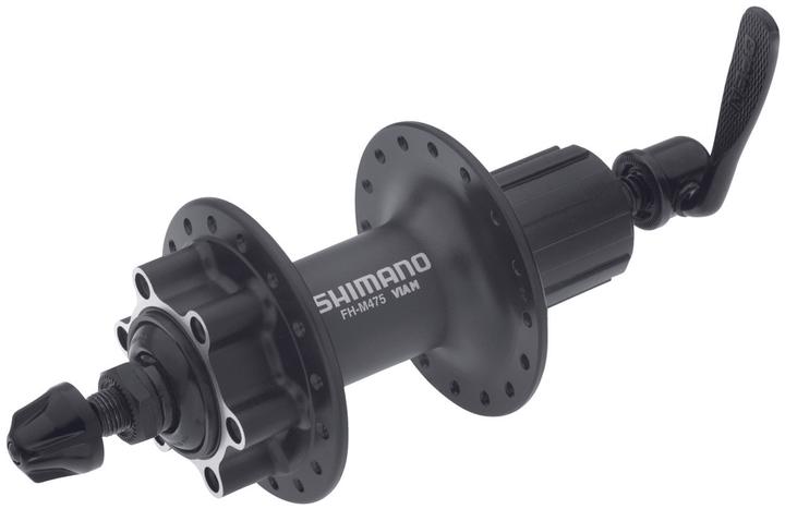 Produktbild Shimano Hinterradnabe DEORE FH-M475 8/9/10/11-Gänge 135 mm 32-Loch QR 6-Loch (Scheibenbremse Center Lock)