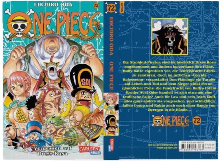 Produktbild One Piece, Band 72 (Deutsch, Eiichiro Oda, 2014)