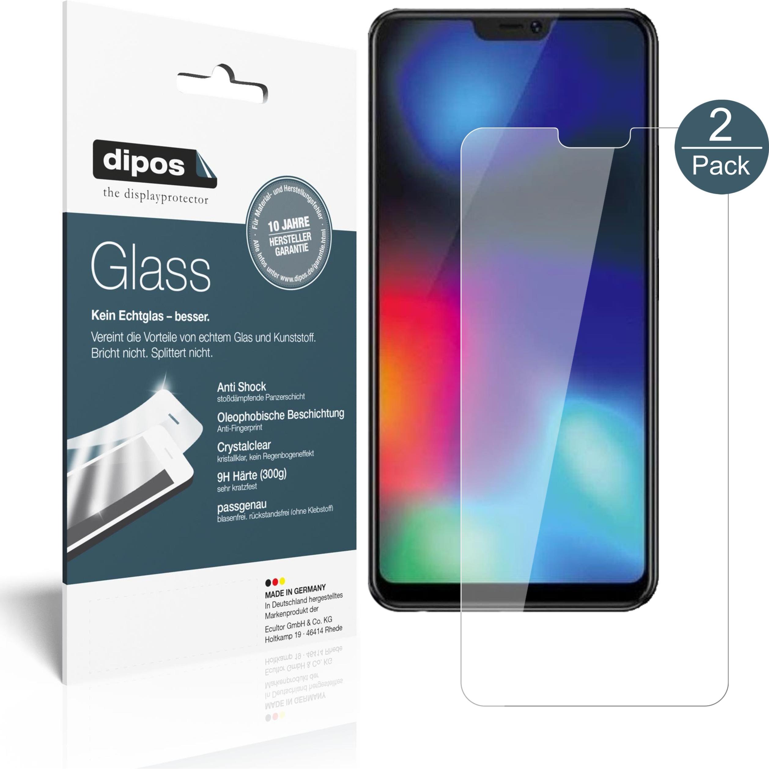 Dipos Displayschutz Anti-Shock (1 Stück, Vivo Z1i), Smartphone Schutzfolie, Transparent