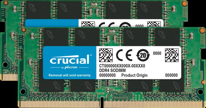 Produktbild Crucial Laptop Memory (2 x 32GB, 2666 MHz, DDR4-RAM, SO-DIMM)
