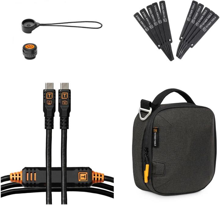 Actual product image Tether Tools Optima 10G Starter Tehtering Kit 4,6m black (4.60 m)