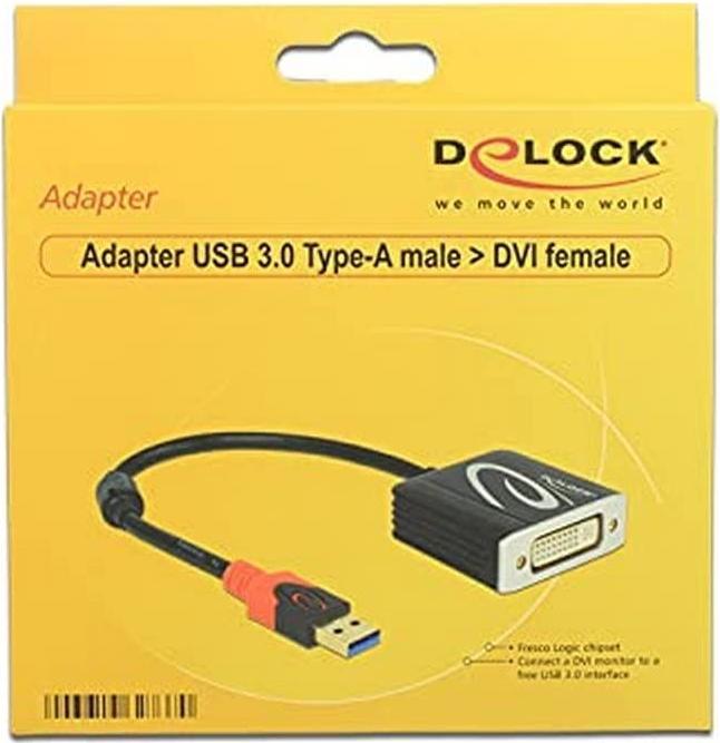 Image du produit Delock USB3.0 à (DVI, 15 cm)