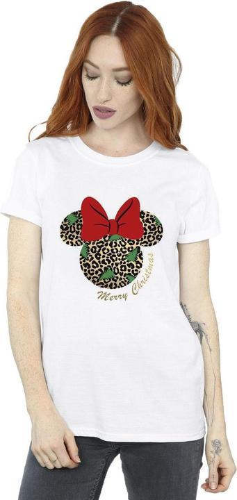 Image du produit Disney - T-shirt MINNIE MOUSE LEOPARD CHRISTMAS - Femme (4XL)
