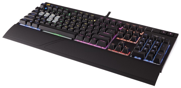 Produktbild Corsair Gaming STRAFE RGB SILENT (DE, Kabelgebunden)