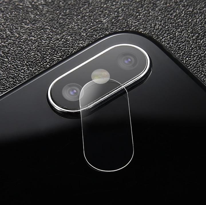 Actual product image Baseus Camera Glass (1 Piece, Apple iPhone X)