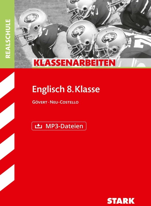 Produktbild Klassenarbeiten Realschule Englisch 8. Klasse, mit MP3-CD (Deutsch, Englisch, Heinz Gövert, Caroline Neu-Costello, 2017)