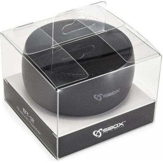 Thumbnail - Sbox BT-12 black (Akkubetrieb), Bluetooth Lautsprecher, Schwarz