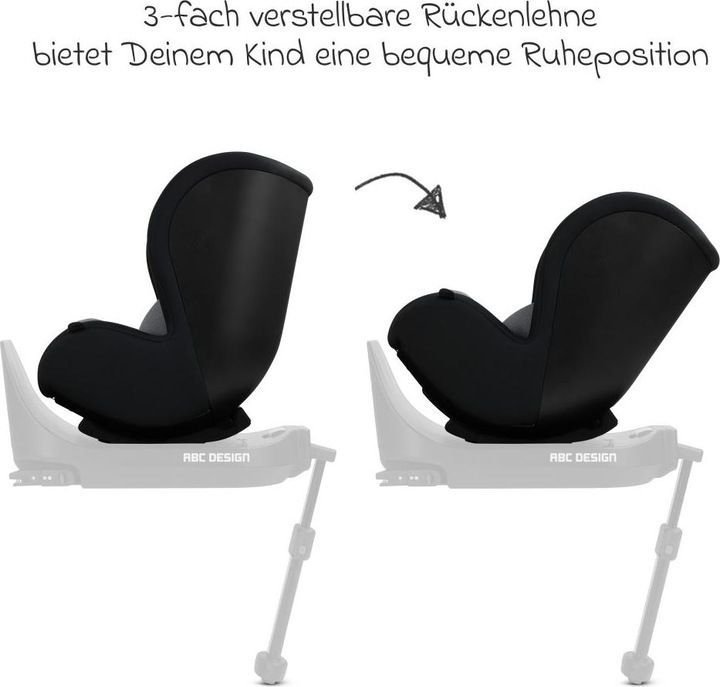 Actual product image ABC Design Reboarder-Kindersitz Lily i-Size ab Geburt (Reboarder, ECE R129/i-Size Standard)