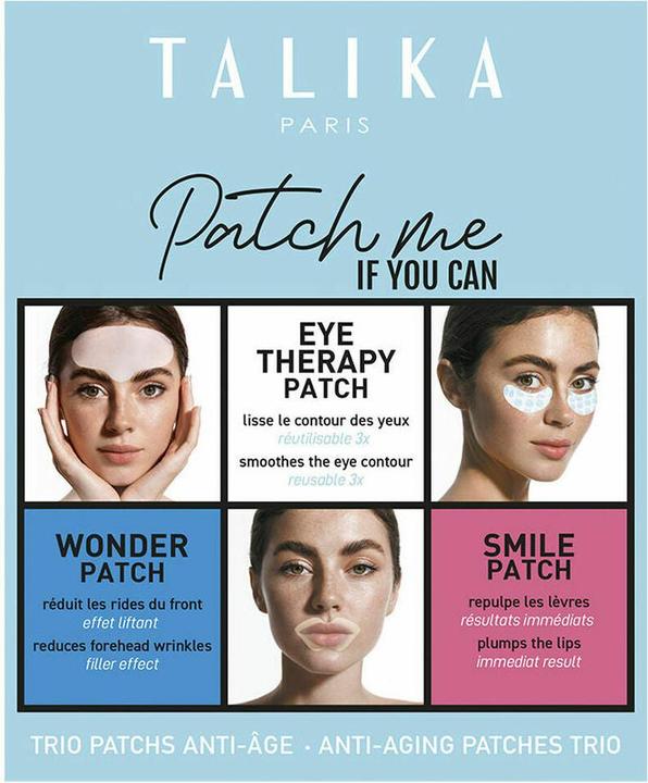 Immagine prodotto Talika Anti-Aging Patch Trio - Wonder Patch, Eye Therapy Patch, And Smile Patch