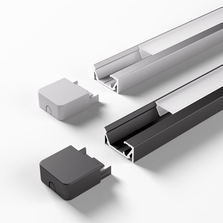 Produktbild Halemeier ChannelLine G opal 10er Set L=2500 Alu-und Abdeckprofil