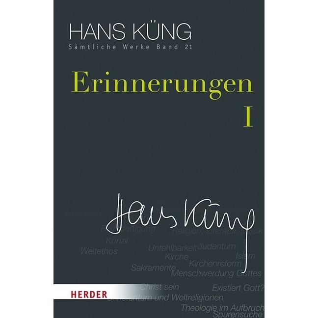 Küng:Erinnerungen I, Fachbücher von Hans Küng