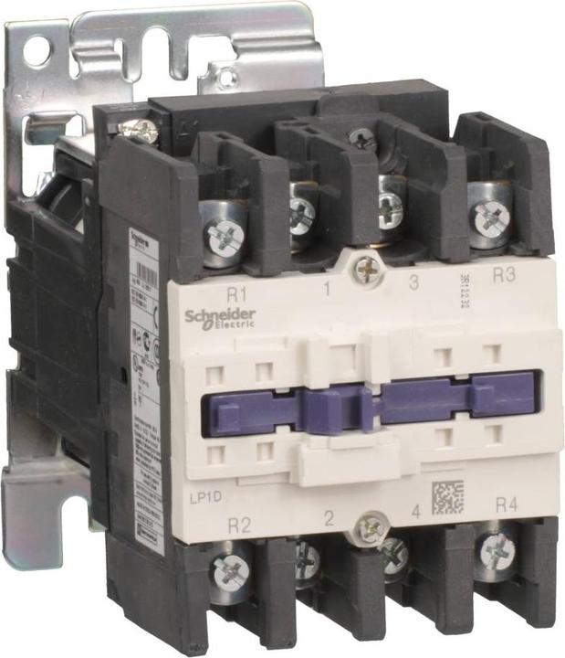 Produktbild Schneider Electric Schütz,NO,125A,24Vdc,AC-1, 4-polig