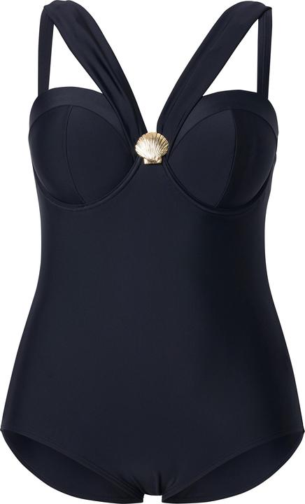 Immagine prodotto Ulla Popken Costume da bagno con coppe morbide, ferretto, spalline regolabili e materiale riciclato (56)