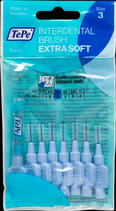 Immagine prodotto TePe Scovolini interdentali Extra Soft ISO 3 (8 x, 0.60 mm)