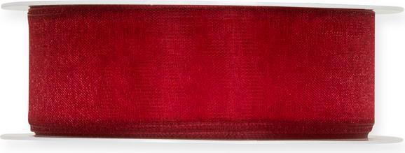 Produktbild Halbach Organzaband, weinrot
