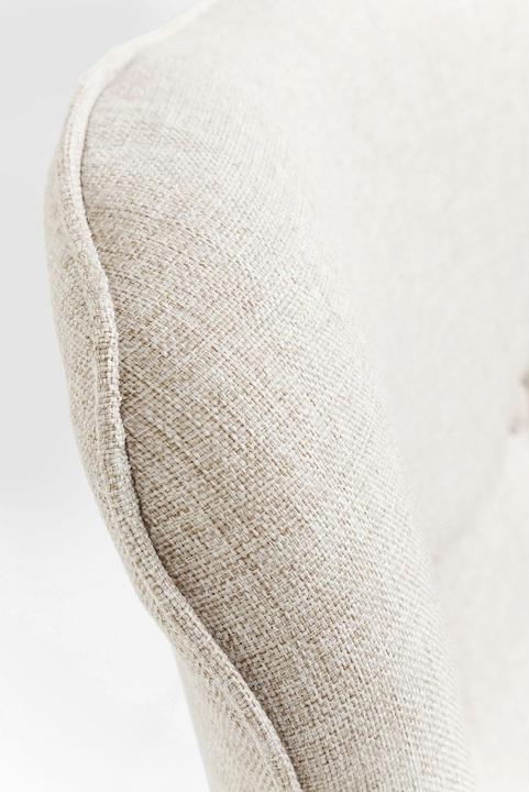 Actual product image Kare Design Armchair Vicky Ecru