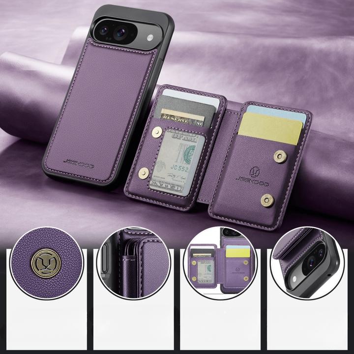 Actual product image Cover-Discount Google Pixel 9 / 9 Pro - 2-in-1 back cover with credit card holder (Google Pixel 9, Google Pixel 9 Pro)